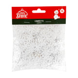 Confeti en Forma de Copo de Nieve, 50 gr