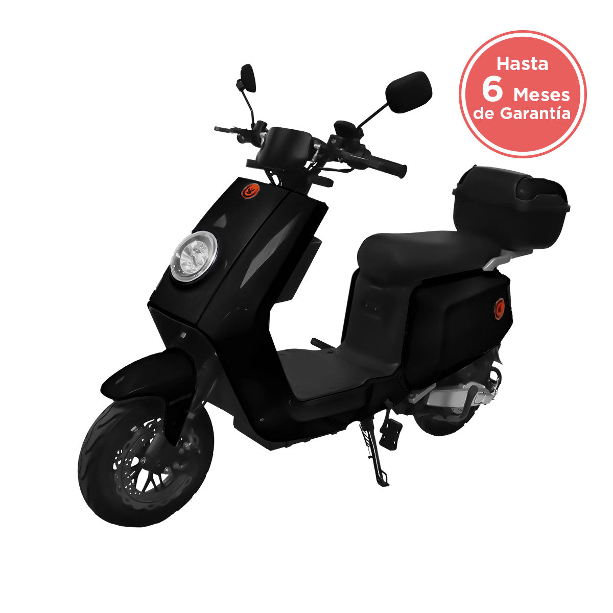 Bicicleta Eléctrica Kiwo N7, color Negro