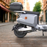Bicicleta Eléctrica Kiwo N7, color Gris