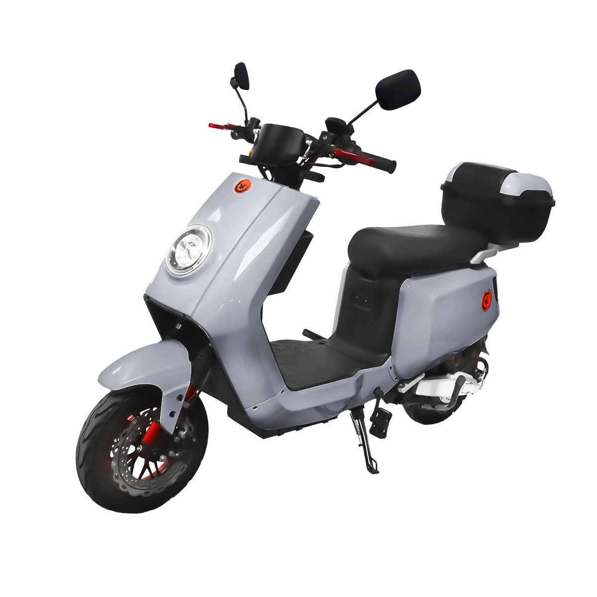 Bicicleta Eléctrica Kiwo N7, color Gris