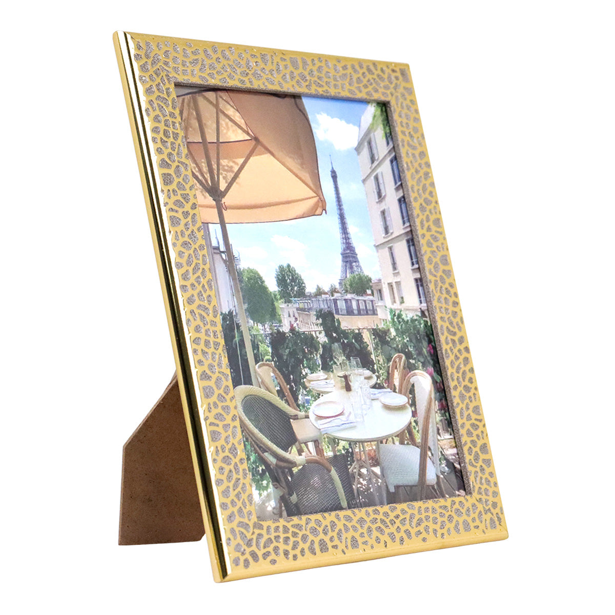 Portarretrato Eiffel, Color Dorado, 12x17cm