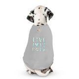 "Live, Love, Bark" Ropa para Mascota