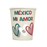 México Mi Amor, Vasos de Cartón, 10 pzas