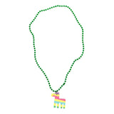 Collar con Decoración Piñata, Color Verde