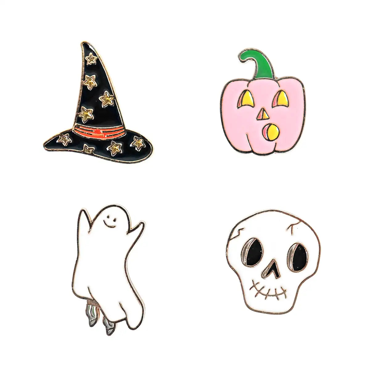 Pin Halloween, 4 pzas