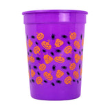 Set de Vasos de Halloween, Color Morado, 5 pzas