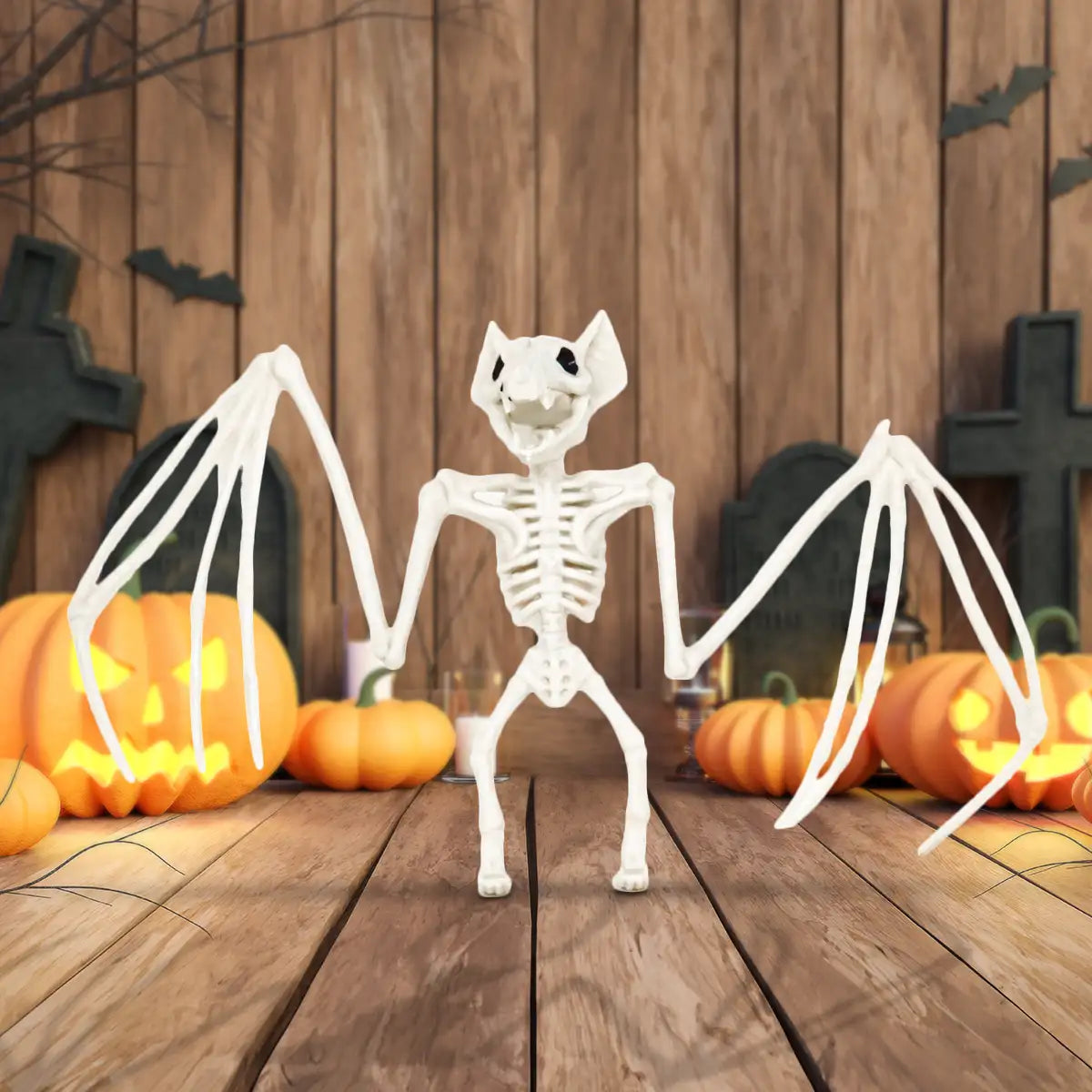 Murciélago, Esqueleto para Decoración de Halloween