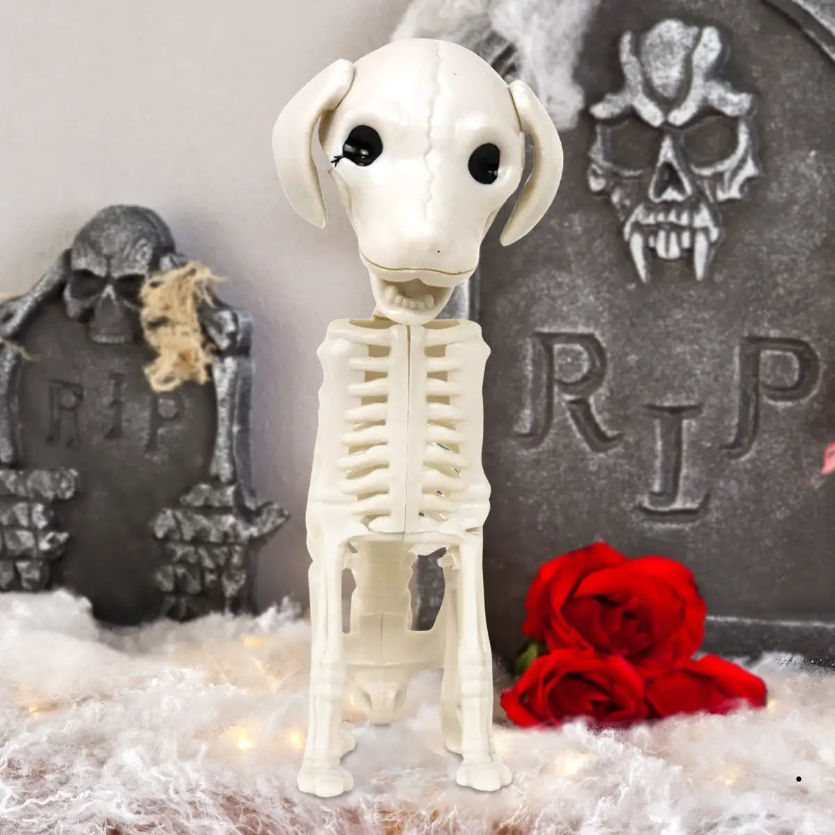 Perrito, Esqueleto para Decoración de Halloween