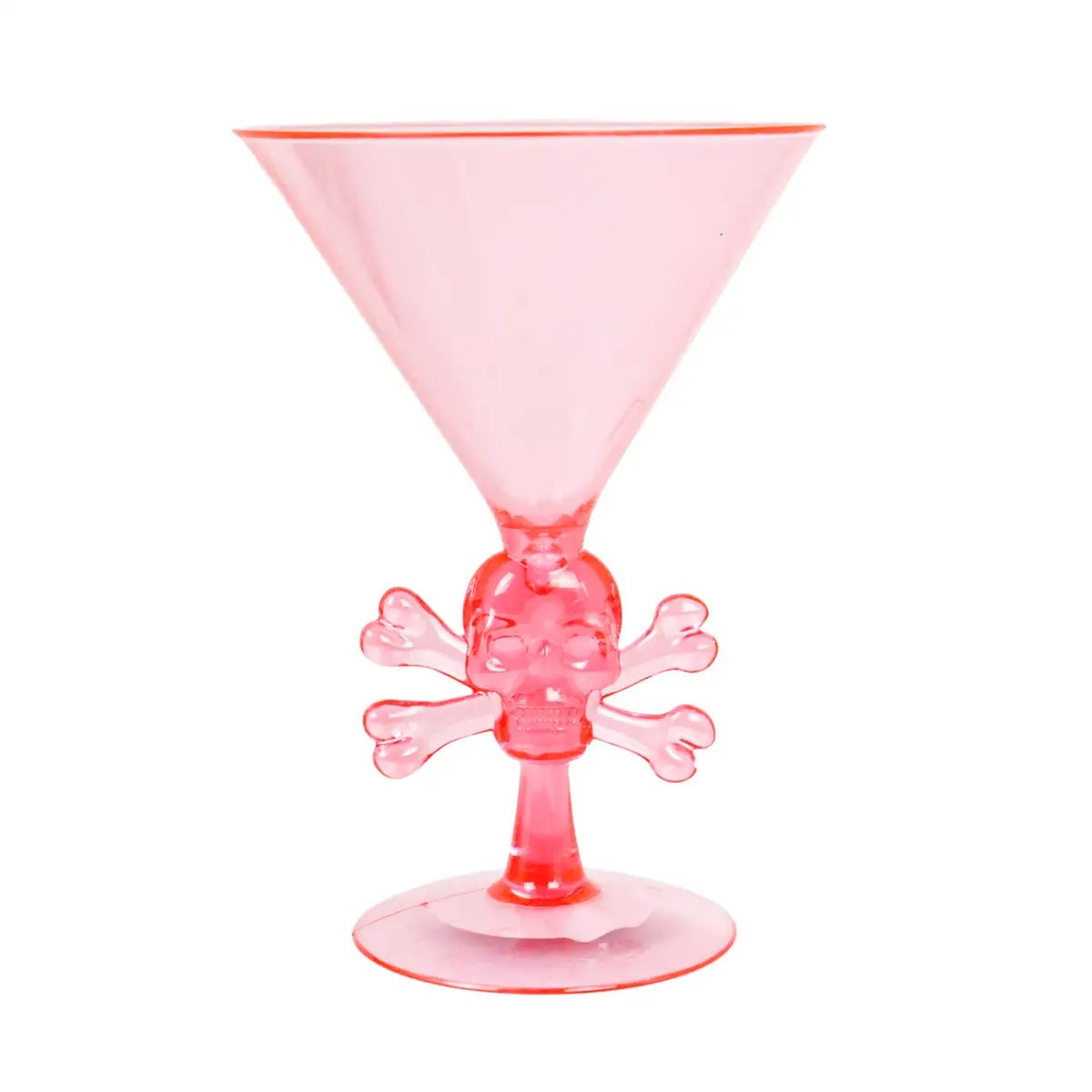 Copa de Martini con Diseño de Calavera, Halloween