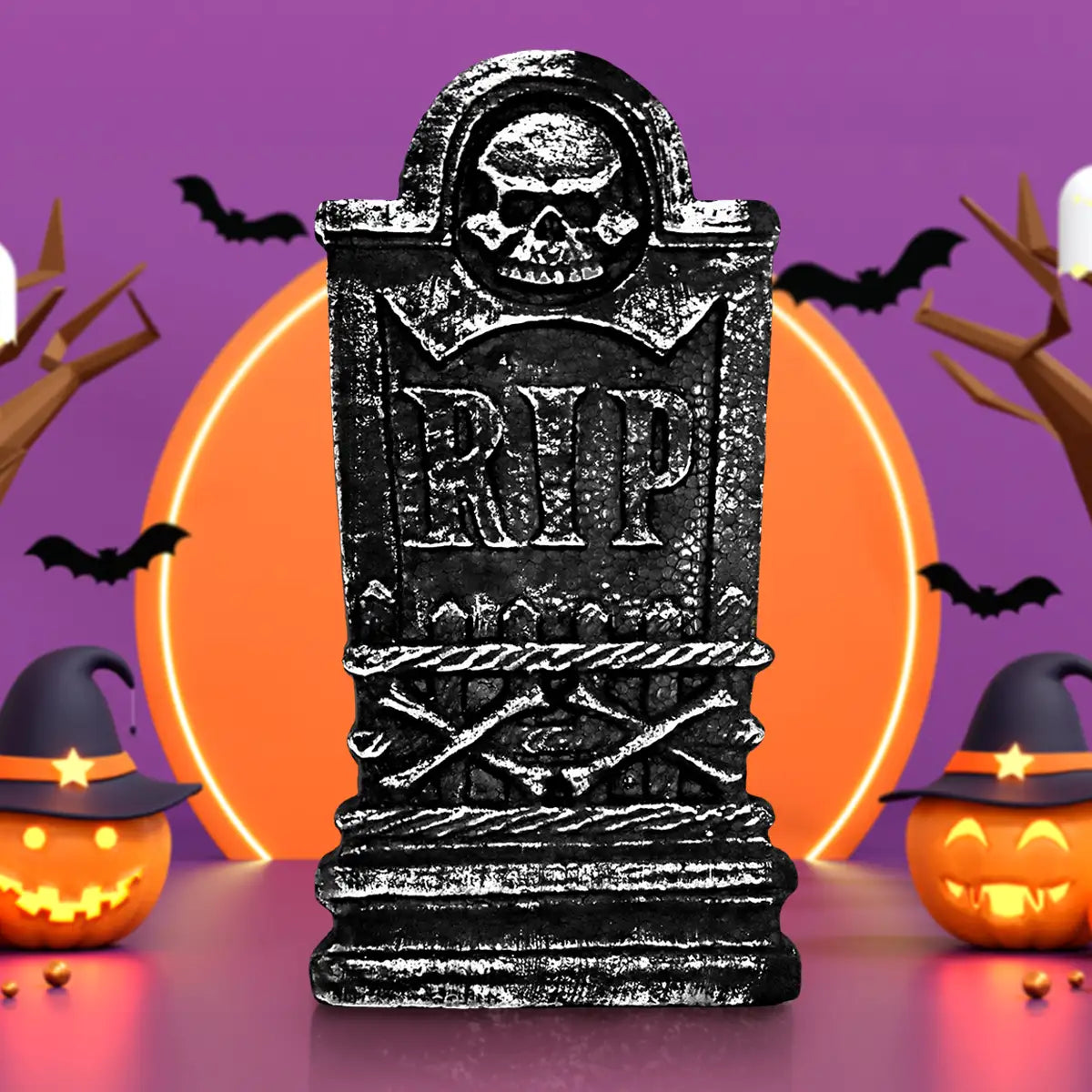 Lápida, Decoración de Espuma, Halloween