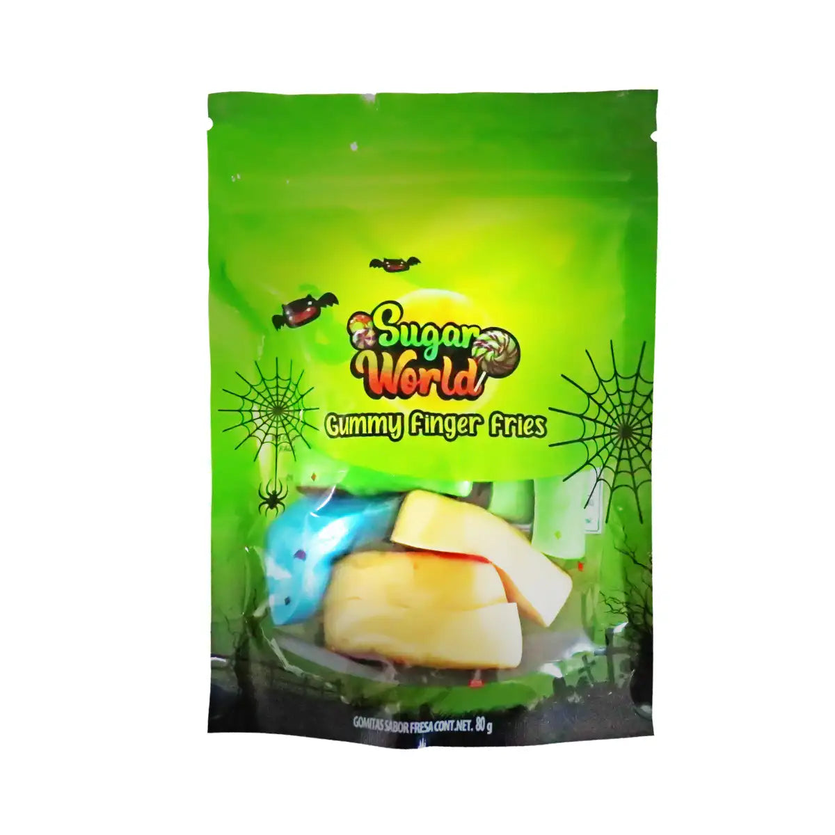 Gomitas de Dedo, Sugar World, 80 g