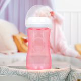 Biberón L'enfant, Color Rosa, 330 ml