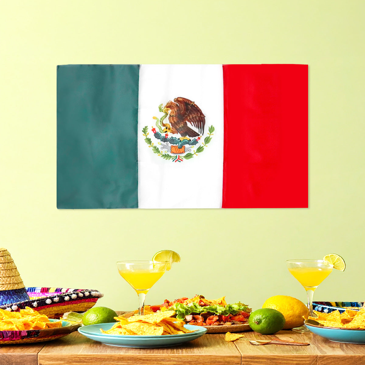 Bandera de México, Fiestas Patrias
