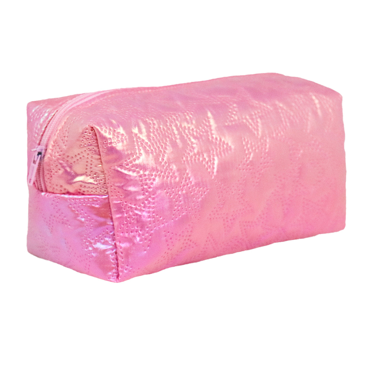 Cosmetiquera, Diseño Estrellas, Color Rosa