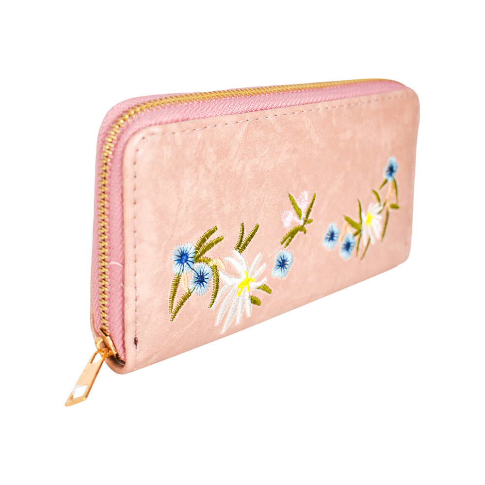 Cartera Dama Color Coral 19x10cm