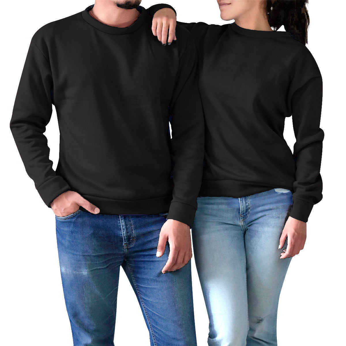 Sudadera Essential Unisex color Negro