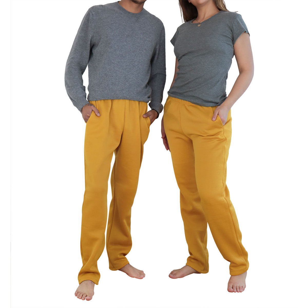 Pants Unisex Essential, color Mostaza