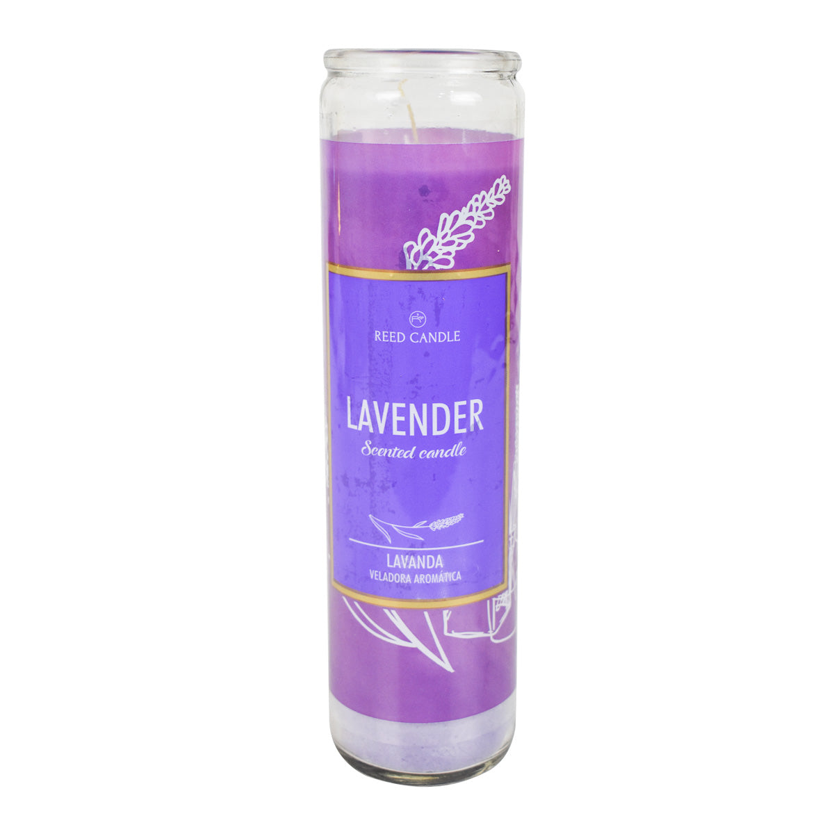 Vela de Aromaterapia con Aroma a Lavanda