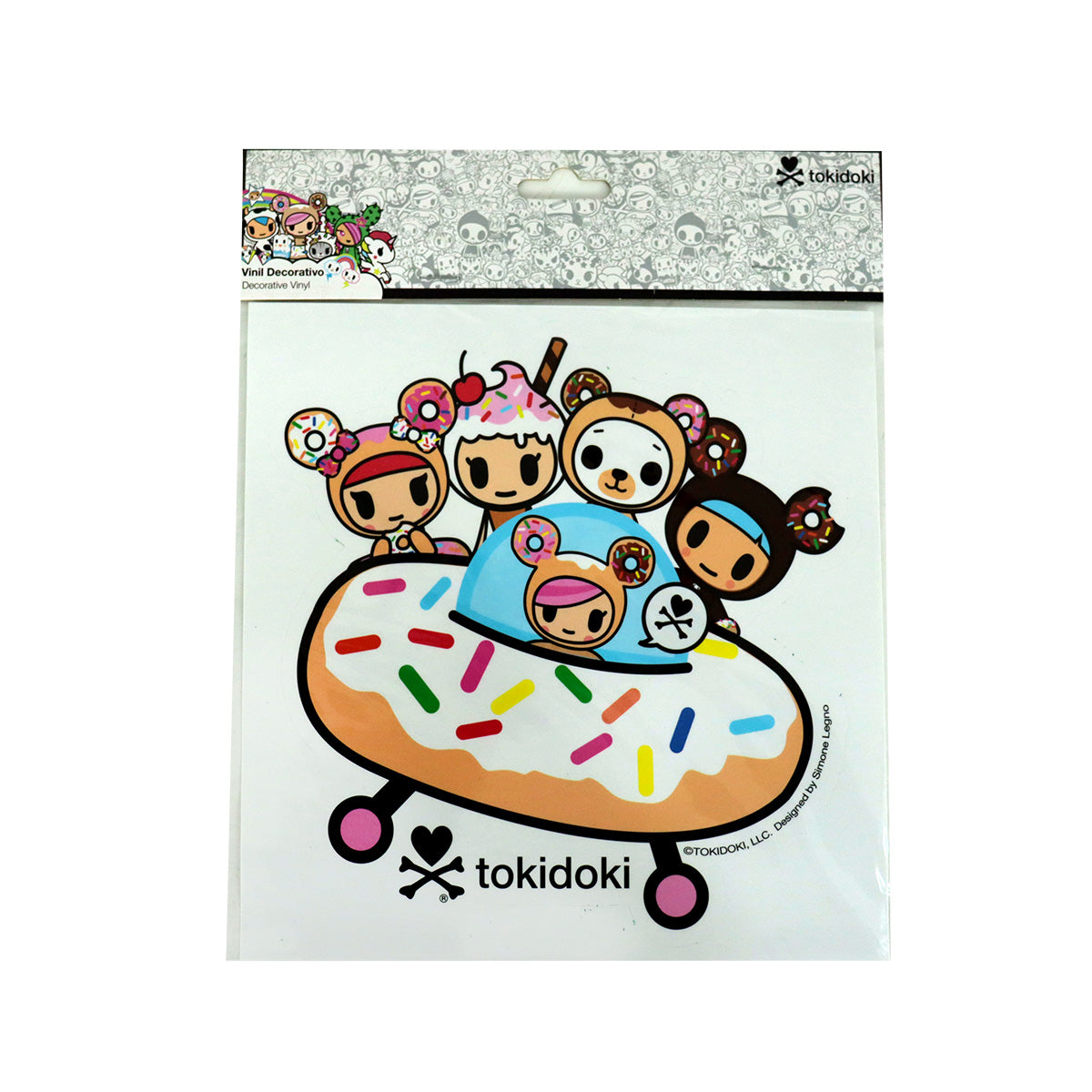 Vinil Decorativo Tokidoki 20 x 20cm