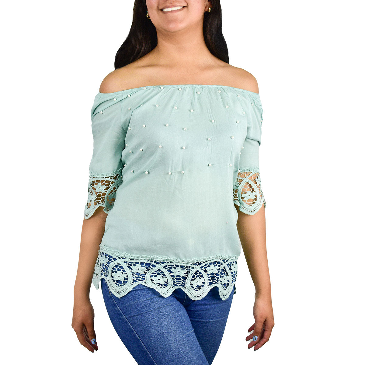 Blusa Casual para Dama Menta