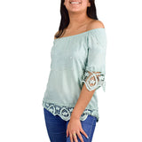 Blusa Casual para Dama Menta