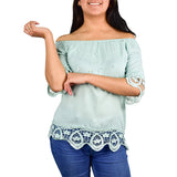 Blusa Casual para Dama Menta