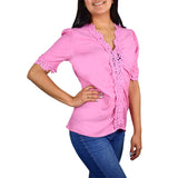 Blusa Casual para Dama Rosa