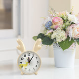 Reloj Decorativo con Diseño de Alce, color Crema