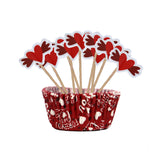 Encantador Set de 24 Capacillos para Cupcake