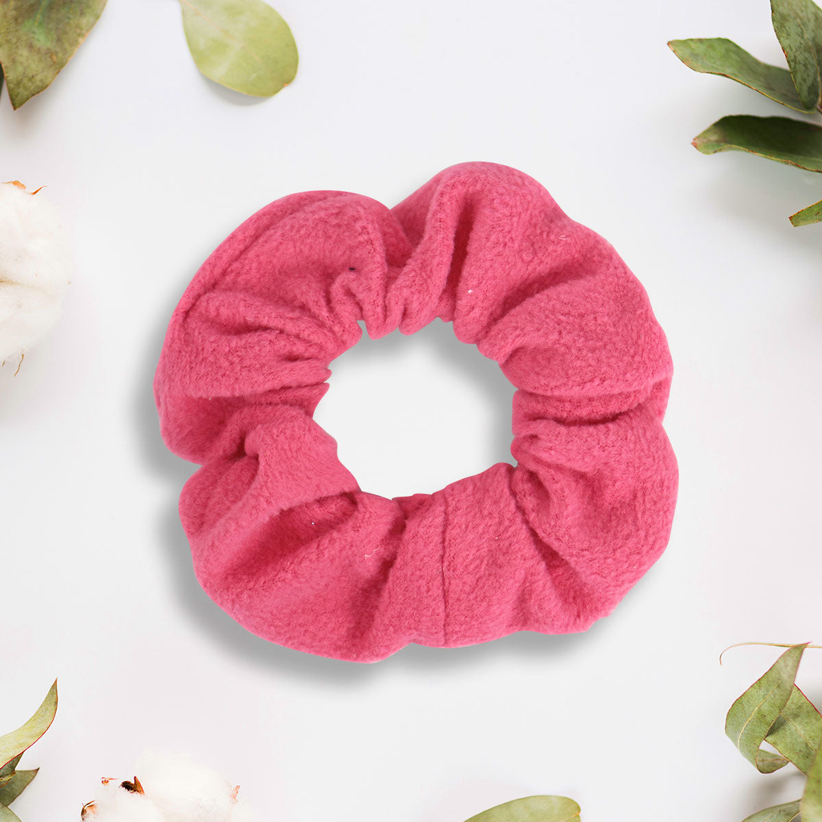 Dona Scrunchie para el Cabello, Color Fucsia