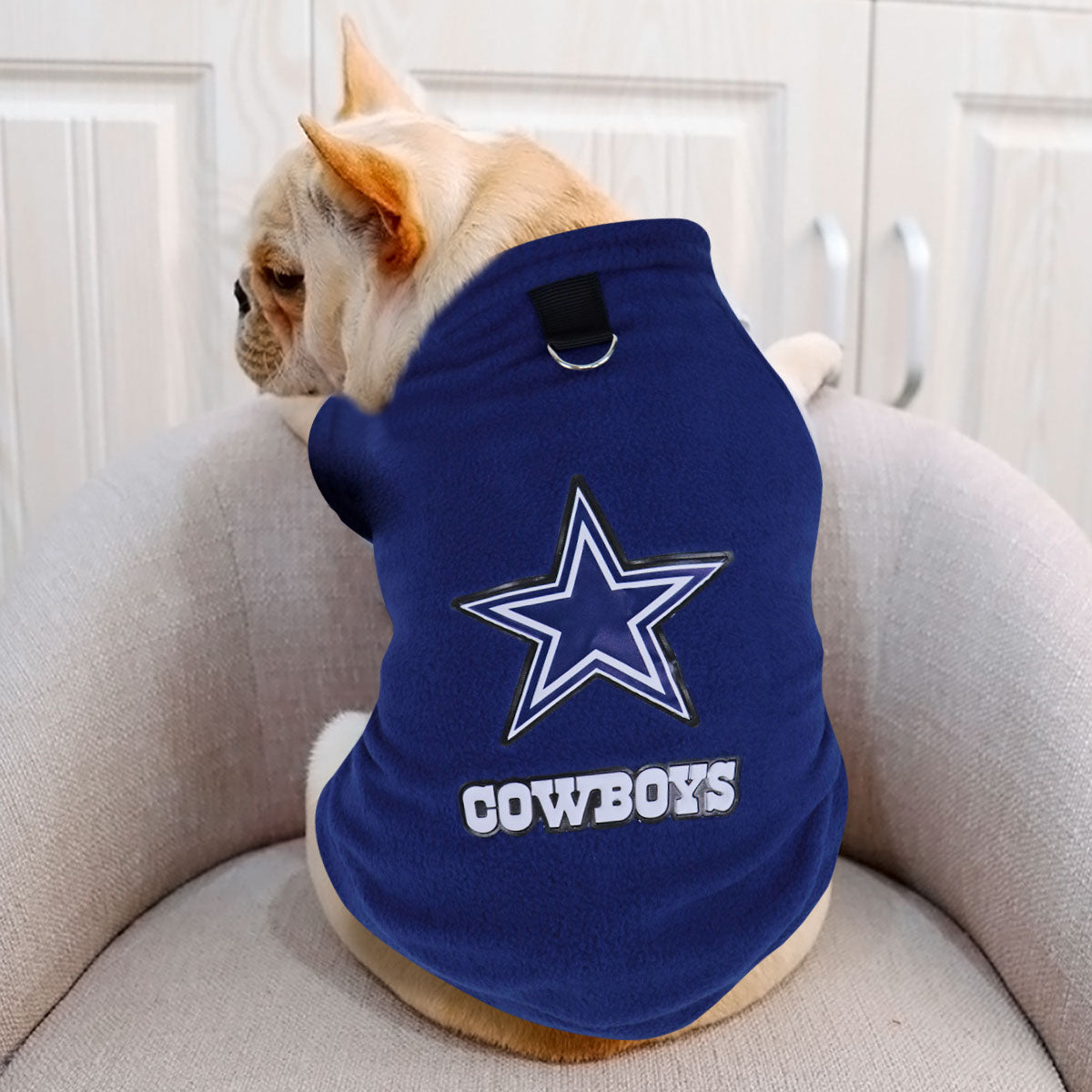 Sudadera Cowboys NFL color Azul para Perro