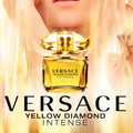 Fragancia de Dama Versace Yellow Diamond Intense 90 ml