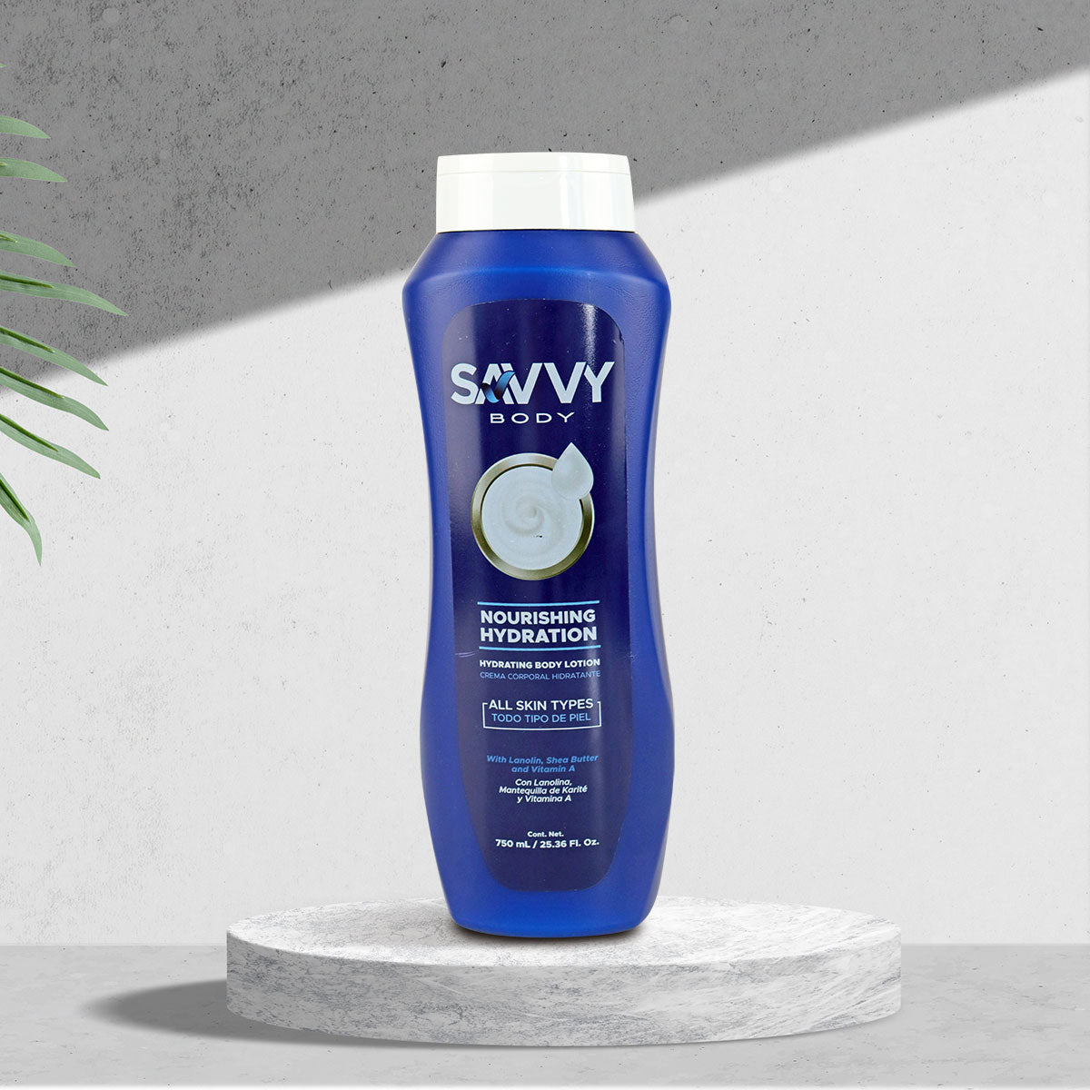 Crema Corporal Savvy para Todo tipo de Piel, 750ml