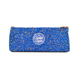 Lapicera/Estuche de Glitter color Azul