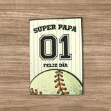 Tarjeta de Baseball para este Día del Padre