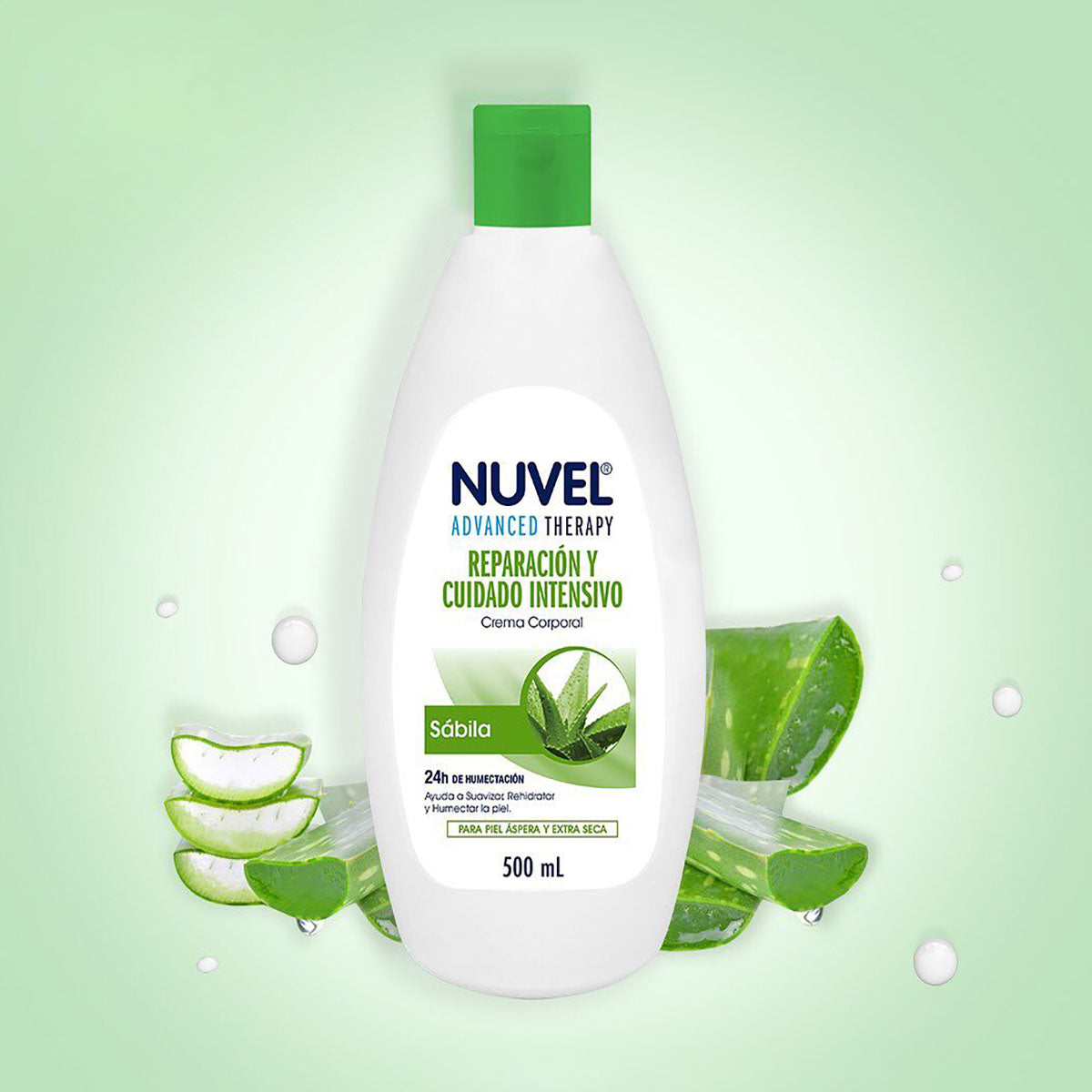 Crema Nuvel Advanced Therapy Reparación y Cuidado Intensivo 500 ml