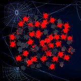 Confeti para Halloween de Araña, Negro y Rojo