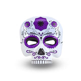 Máscara con Diseño de Calavera color Morado