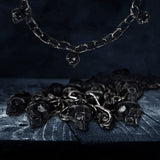 Calavera, Cadena Decorativa, Color Plata