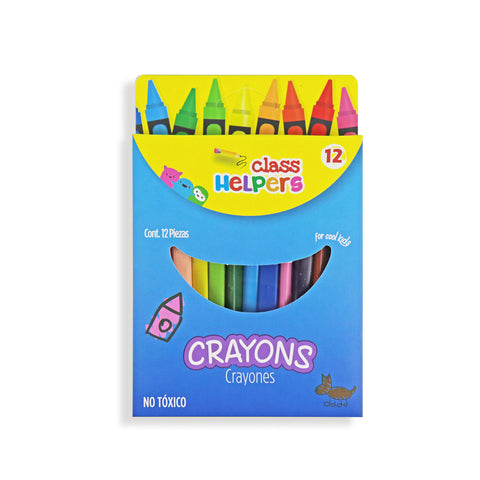 Crayones de Colores, 12 Piezas