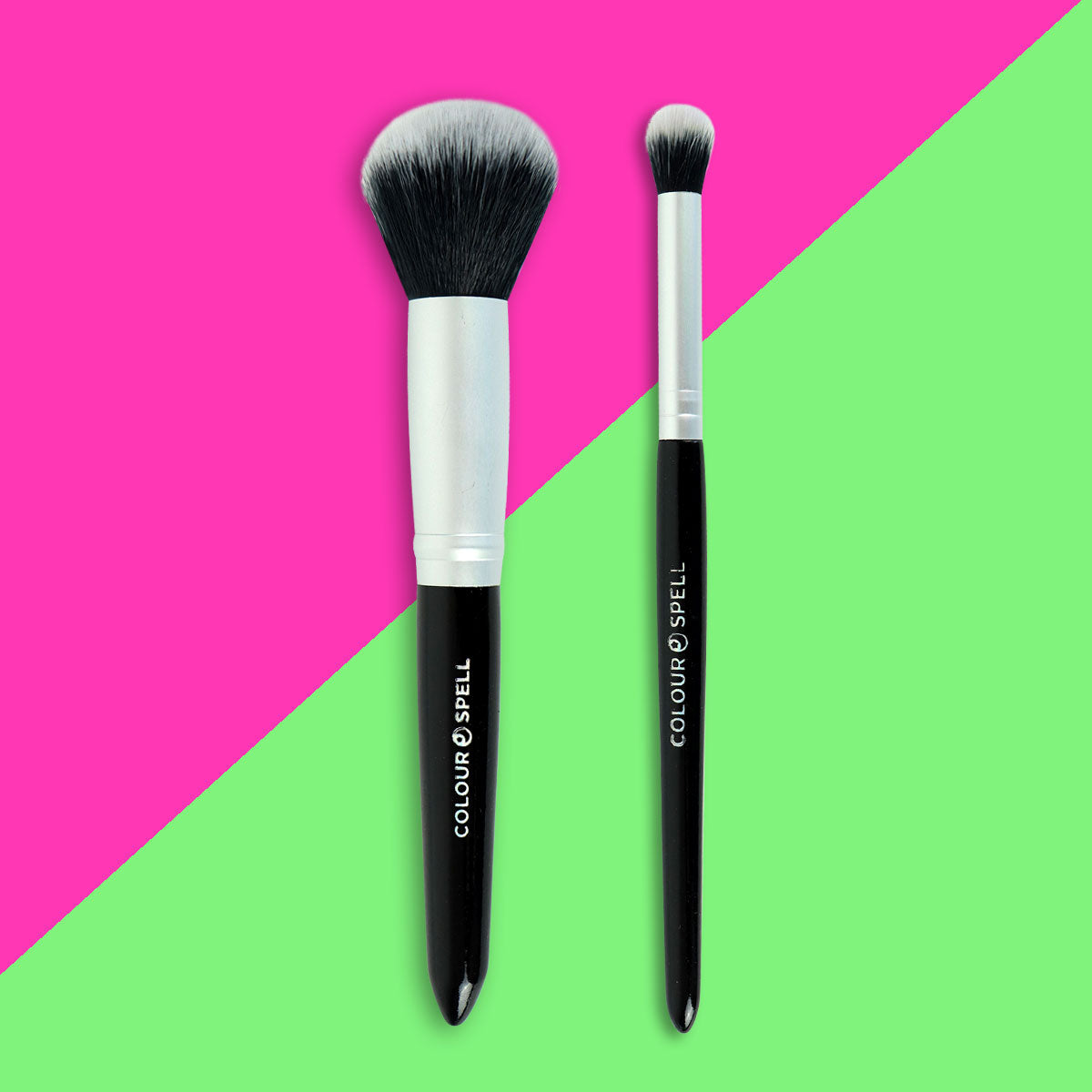 Set de Brochas para Base de Maquillaje y Corrector Profusion, 2 Piezas