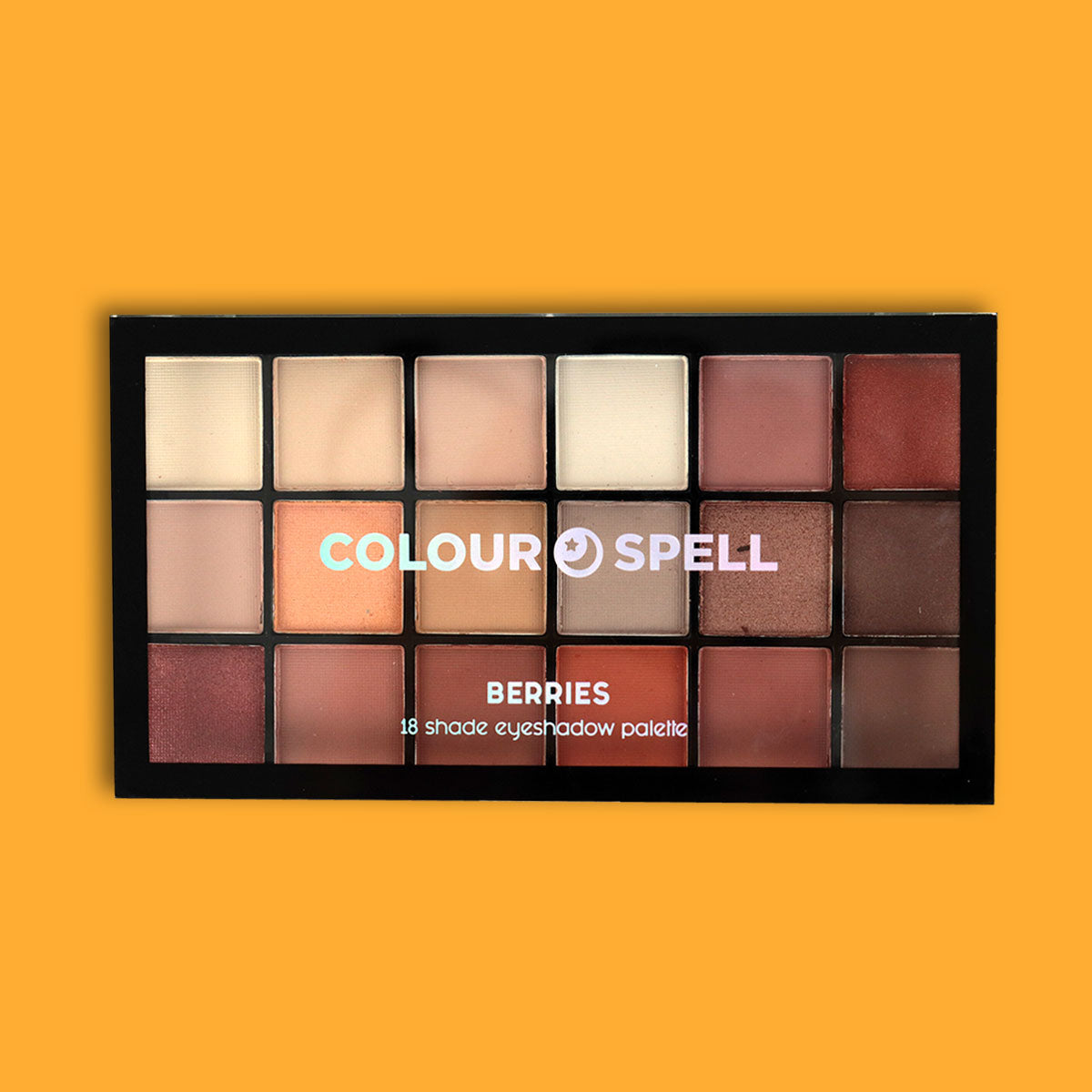 Colour Spell Cosmetics Profesional, Paleta Berries Colour Spell, 18 Tonos