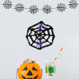 Guirnalda de Escarcha Spider para Halloween, Morado