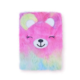 Libreta de Oso con Textura de Peluche, 80 páginas