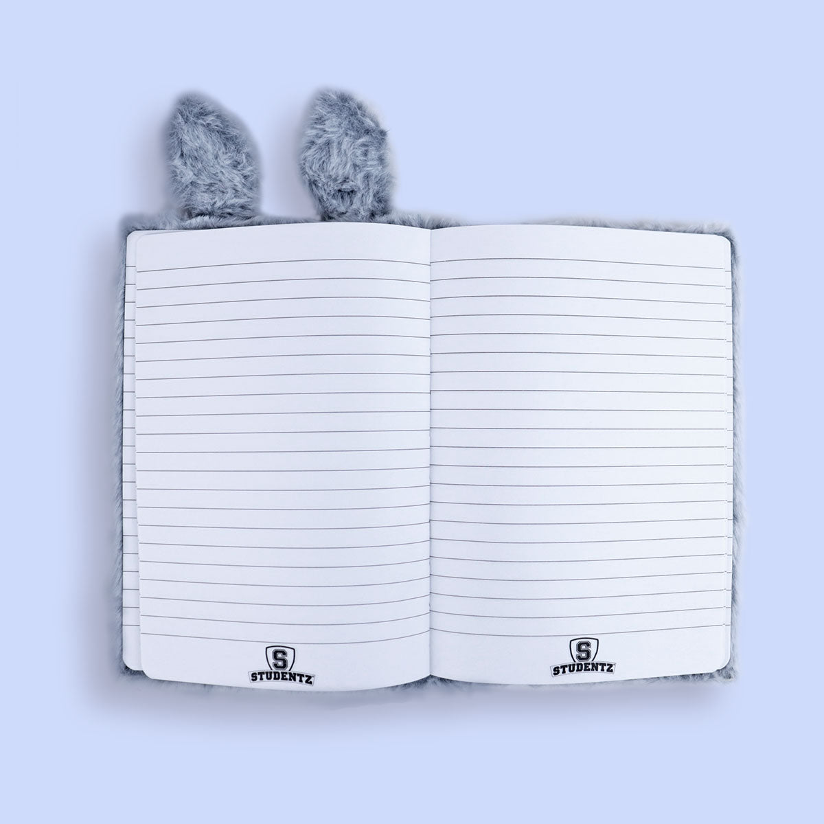 Libreta de Conejo con Peluche Texturizada, 80 páginas