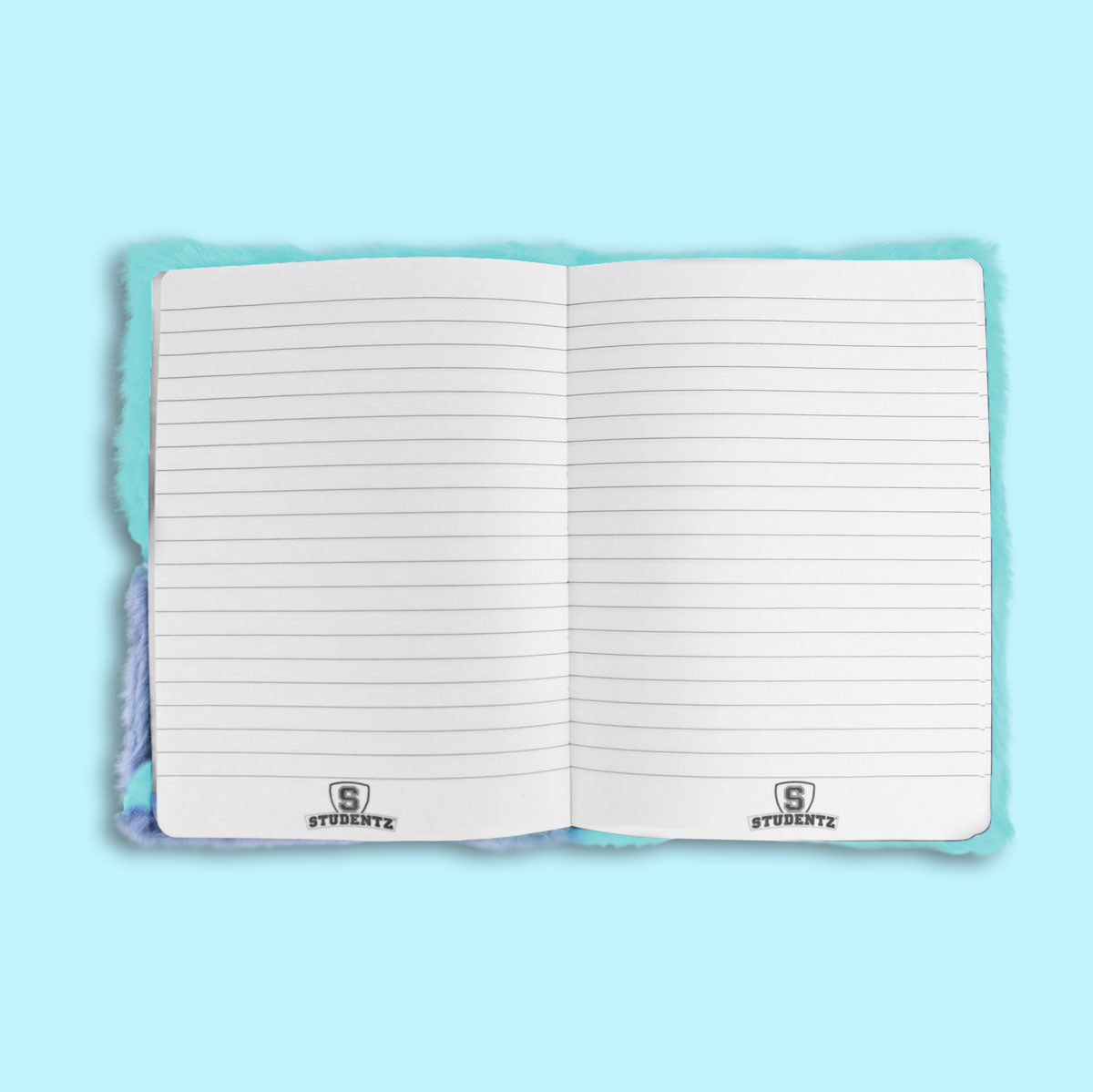 Libreta de Monstruo con Textura de Peluche, 80 páginas