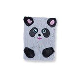 Libreta de Panda con Textura de Peluche, 80 páginas