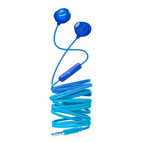 Auriculares con micrófono Philips, Color Azul
