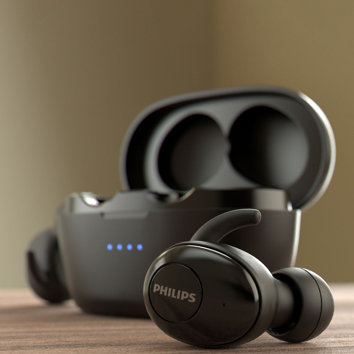 Audífonos Philips, In-Ear True Wireless TAT3215 Negro