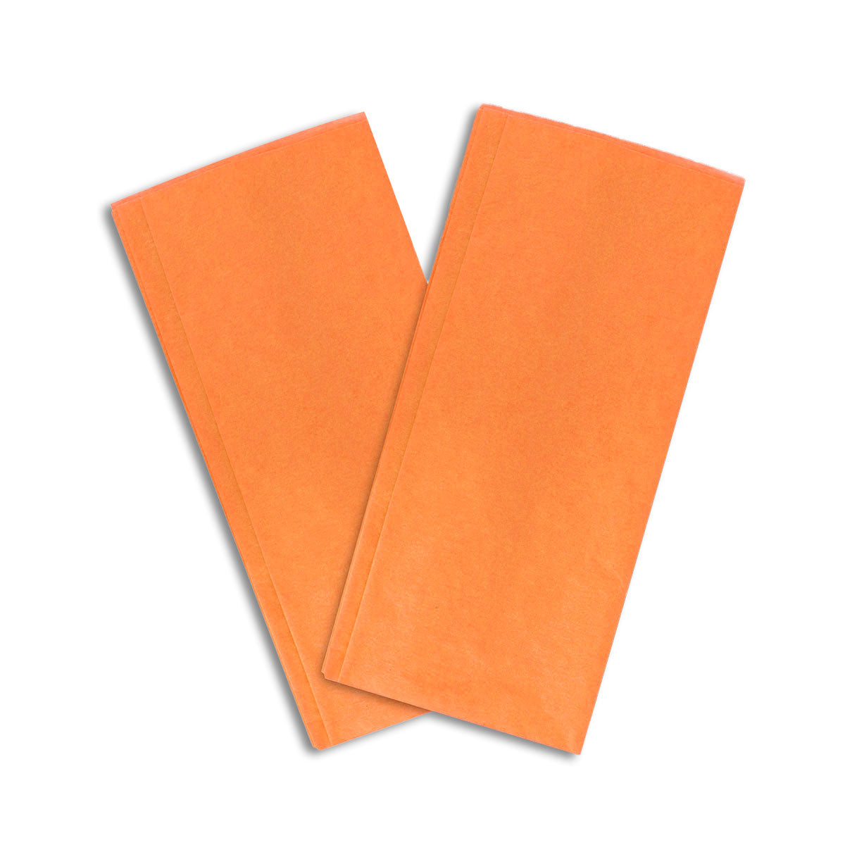 Papel China color Naranja, 2 piezas